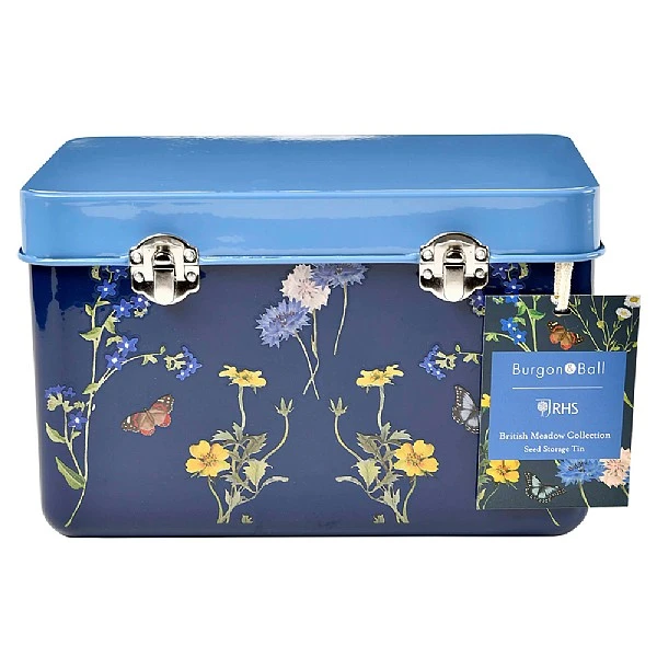 Burgon & Ball British Meadow Seed Storage Tin 2 Burgon & Ball British Meadow Seed Storage Tin - Image 2
