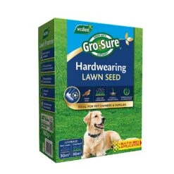 Westland Gro-sure Hard Wearing Lawn Seed 30sq.m Box