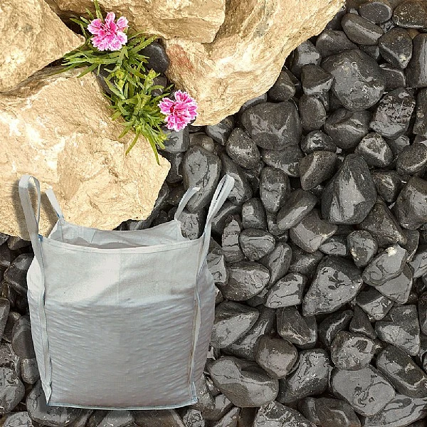 Onyx Black Cobbles Bulk Bag 1 Onyx Black Cobbles Bulk Bag