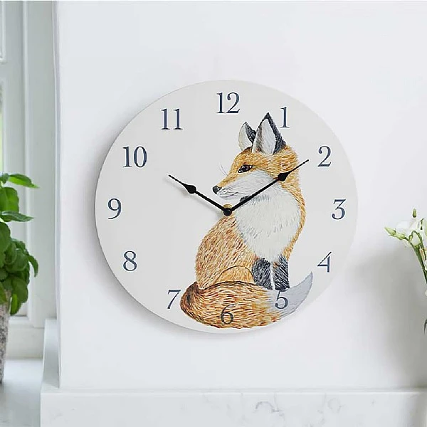 Smart Garden Fox Clock 12" 1 Smart Garden Fox Clock 12"