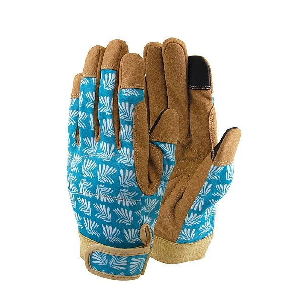 Town & Country Lux-fit Synthetic Leather Blue Gloves Small 1 Town & Country Lux-fit Synthetic Leather Blue Gloves Small