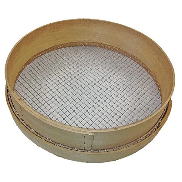 Greenkey Traditional Wooden Riddle 10mm Mesh 1 Greenkey Traditional Wooden Riddle 10mm Mesh