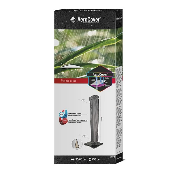 Pacific Lifestyle Free Arm Parasol Aerocover 1 Pacific Lifestyle Free Arm Parasol Aerocover