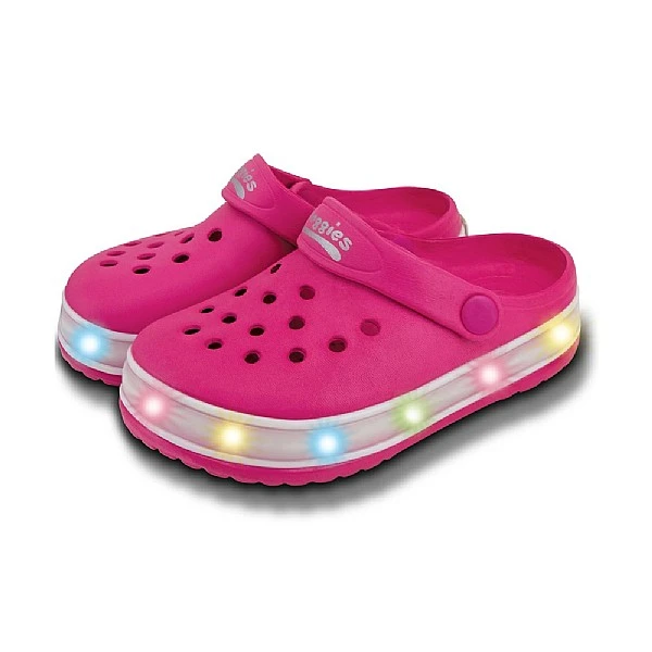 Town & Country Kids Eva Light Up Cloggies Pink 1 Town & Country Kids Eva Light Up Cloggies Pink
